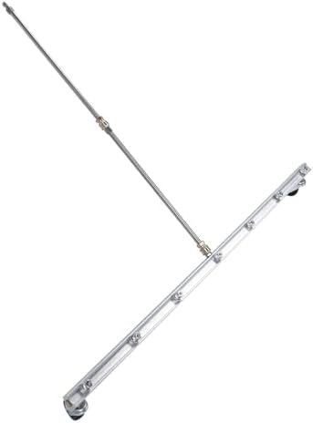 GOWENIC Pressure Washer Cleaner, 39.37inch Stainless Steel Water Broom with 1/4inch Quick Connector, Power Pressure Washer Attachment for Household Business Concrete Driveway Patio (for