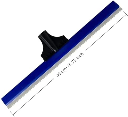 2 Pack 16 Inch Teeth Notched Squeegee, Epoxy Floor Squeegee with 0.16 Inch Teeth for Self Leveling Cement Urethane Epoxy, Lightweight Epoxy & Urethane Flooring Tool