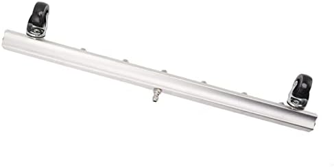 GLOGLOW Pressure Washer Water Broom, Zinc Alloy Undercarriage Cleaner with 7 Holes, 4000psi, Ideal for Driveways and Patios