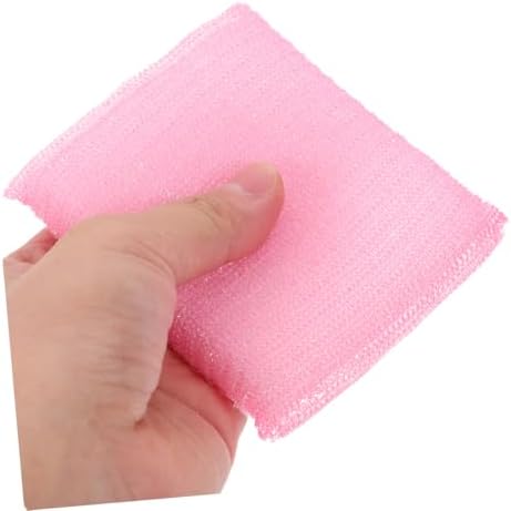 Mikinona 24pcs Non-Scratch Scrubber Sponges for Kitchen Cleaning Nylon Dishwashing Pads Reusable Soft Pads for Hard Surfaces Odorless Scratch- for Dishes and Cookware