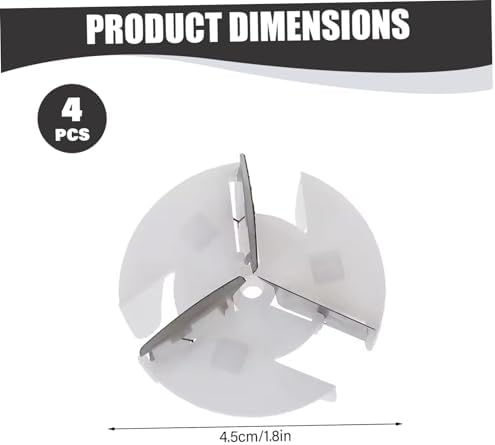 Fabric Shaver Blades, 4 Pack Replacement - Stainless Steel Blades for Lint Remover, Sweater Pill Remover