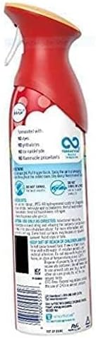 Febreze Air Odor-Eliminating Air Freshener, Fresh-Spiced Apple, 2 Ct, 8.8 Fl Oz Each (17.6 Fl oz Total)