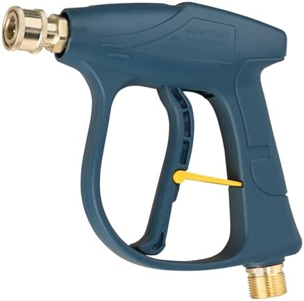 Sooprinse High Pressure Washer Gun 3000 PSI Max, Power Washer Short Gun, High Pressure Spray Gun with 1/4 Inch Quick Connector, M22-14