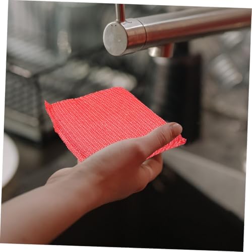 Mikinona 24pcs Non-Scratch Scrubber Sponges for Kitchen Cleaning Nylon Dishwashing Pads Reusable Soft Pads for Hard Surfaces Odorless Scratch- for Dishes and Cookware