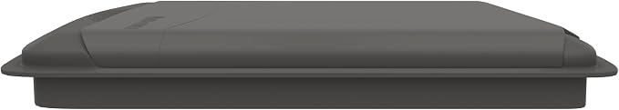 Rev-A-Shelf 50 Qt Under Sink Garbage Can Lid for Base Kitchen and Bathroom Cabinet, Replacement Plastic Trash Bin Lid Only, Gray, RV-50-LID-13-1