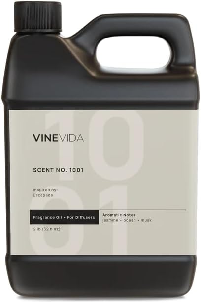 VINEVIDA (32oz) Hotel Diffuser Oil - Home Luxury Scents - Cold Air Diffuser Oil - Hotel Scent Essential Oil - Scent No.1001 Inspired by Ritz Carlton Hotel