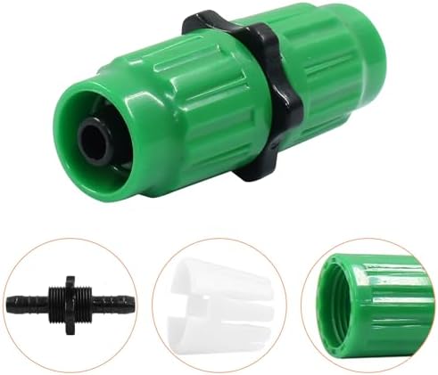 6 Sets Expandable Garden Hose Repair Kit | Dual-Channel Hose Female Male Connectors, Compatible with Pocket Hose Expandable 25 50 75 100 FT