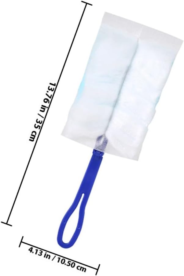 ERINGOGO Electrostatic Duster Set 11Pcs with Replacement Cloths and Handle for Home Cleaning, Washable Fiber Dusting Tool for Housekeeping and Window Cleaning