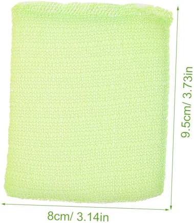 INOOMP 12pcs Non Scratch Dish Scrub Sponges for Kitchen Soft Flexible Nylon and Sponge Cleaning Pads Scratch Design for Washing Dishes and Hard Surfaces for Daily Use