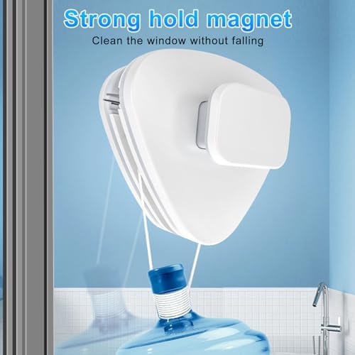 Double Sided Magnetic Window Cleaner, Outside Magnetic Window Cleaner, Double Sided Window Brush Glass Wiper Cleaning Tools, Outside Glass Wiper for Window Cleaning (15-26)