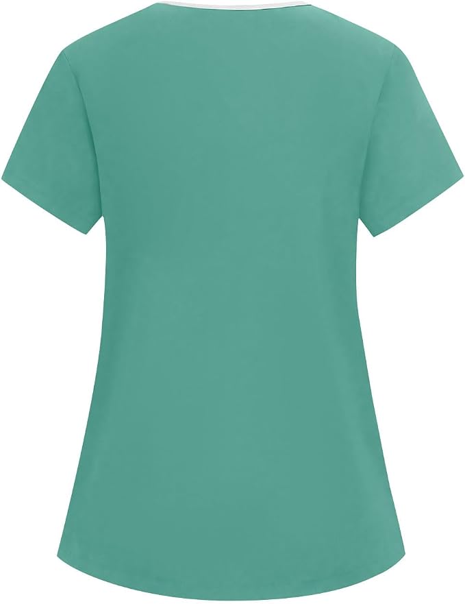 Women Nursing Scrubs Sets Housekeeping Uniform 2026 Women's Scrub Set Cleaning Clothes for Cleaning Jobs