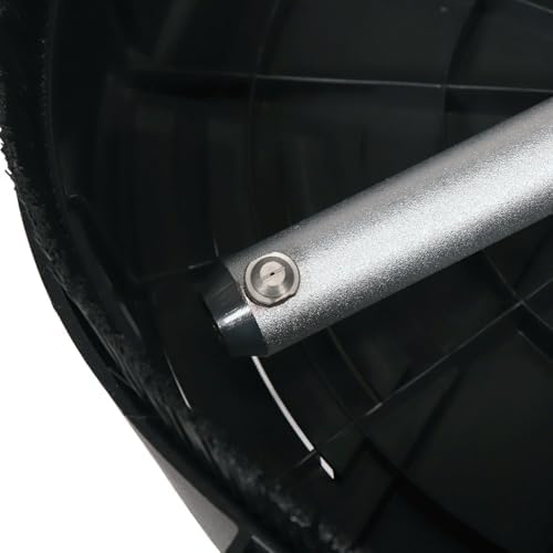 15” Plastic Reversible Flipping Surface Cleaner W/Rotating Detachable Wheels