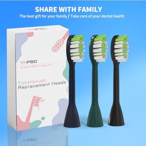 10 Pack Toothbrush Replacement Heads for Philips One Sonicare, Sage Green | Medium bristles, Aldult Tooth Brush Heads Refill