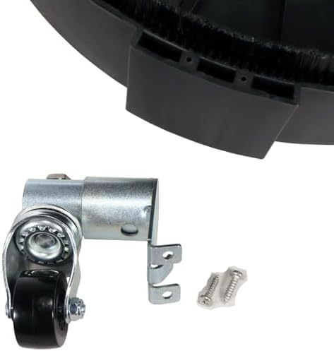 15” Plastic Reversible Flipping Surface Cleaner W/Rotating Detachable Wheels