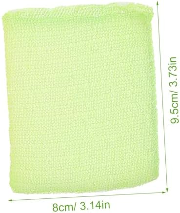 12pcs Non Scratch Kitchen Scrub Sponges with Powerful Cleaning Soft Flexible Nylon Material Small Pads for Dishes and Hard Surfaces Safe and Cleaning Scrubber