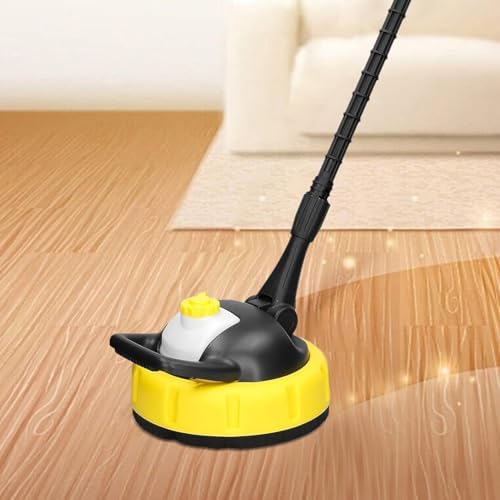 Pressure Washer, Concrete Cleaner, Pressure Washer Broom | Reusable Cleaning Tools Sidewalk Scrubber, Portable Outdoor Scrub Cleaner for Driveways, Walkways, Yards, A: Foam
