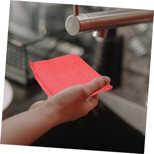 UKCOCO 12pcs Kitchen Dish Washing Scrubbers Non Scratch Cleaning Sponges Soft Nylon Scrub Pads for Dishes and Hard Surfaces for Versatile Household Use