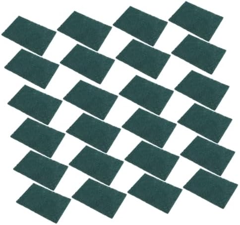 Cabilock 30pcs Non-Scratch Kitchen Cleaning Scrubbers Reusable Multi-Purpose Dish Pads Sturdy Household Scrubbing Sponges for Dishes and Appliances