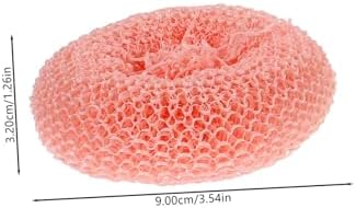 Alipis 10pcs Colored Scrub Pads Non-Scratch Dish Scrubbers for Pots and Kitchen Utensils Versatile Plant Scouring Pads for Safe Cleaning