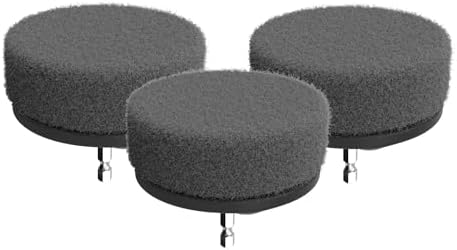 Dirt Devil Scour Pad Cleaning Set, 3 Piece, 3.5" Pads | For Use on Stainless Steel, Tubs, Showers, Metal and More, Extreme Dirt Build Up, Scouring Pad Drill Attachment for Cleaning
