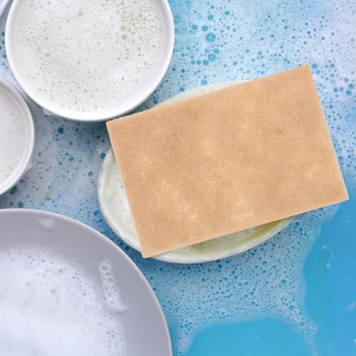 20pcs Sisal and Polyester Scouring Pads Non Scratch Kitchen Scrubber Reusable Cleaning Pads Removes Grime for Appliances and Household Surfaces in Kitchen and Workshop