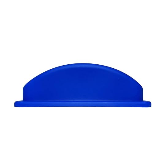 TrueCraftware 23 Gallon Recycle Trash Can Swing Top Lid only 20-2/3" x 11-3/5" x 6-3/7" Blue Color- Wastebasket Garbage Bin Lid Recycling Bin Cover Kitchen Bathroom Bedroom Office Trash Can