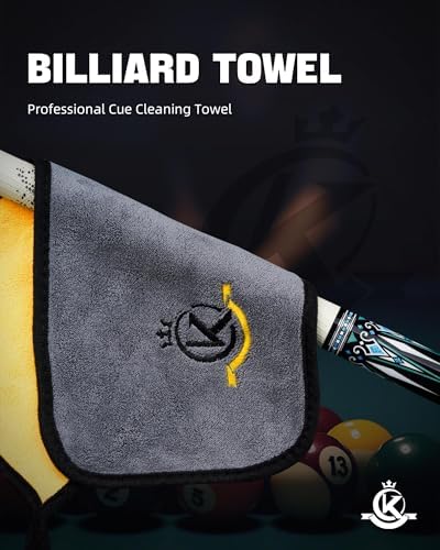 KONLLEN Pool Cue Cleaning and Maintenance Accessories | Choose sprays, wipes, towels, wax, powder, or maple shaft pads for everyday billiard cue care.