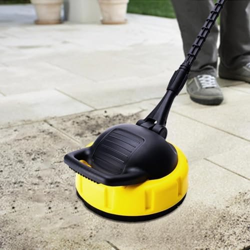 Reusable Cleaning Tools Sidewalk Scrubber - Effective Pressure Washer Concrete Cleaner | Portable Outdoor Scrubber Cleaning Supplies | Pressure Washer Surfaces Cleaner | for Driveways Sidewalks Yards