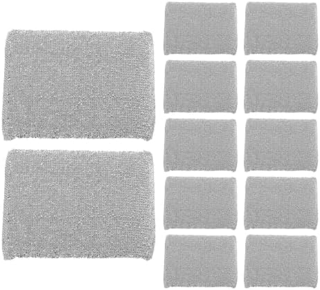12PCS Non-Scratch Scrub Sponges | Dish Wash Scrub Pads | Heavy Duty Kitchen Cleaning Sponges Scrubber for Dishes Pans Pots Cleaning