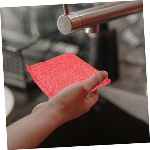 Luxshiny 12pcs Non Scratch Kitchen Dish Sponges Soft Nylon Scrub Pads for Powerful Stain Removal Multipurpose Cleaning Sponges for Utensils and Hard Surfaces and Safe for Daily Use