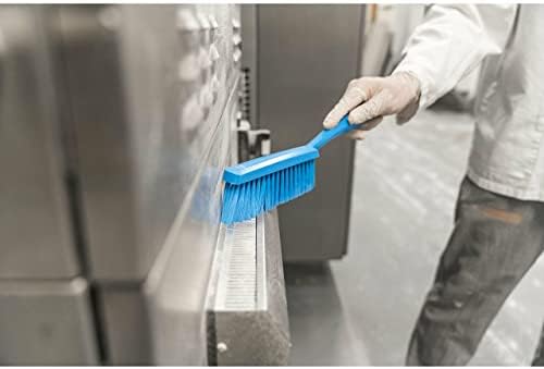 Remco 1 19/32 in W Bench Brush, Medium, 6 1/2 in L Handle, 6 1/2 in L Brush, Green, Plastic 45892-1 Each