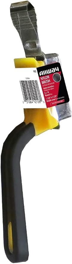 ALLWAY PBS Soft-Grip Wide Nylon Stripper Brush | Remove Rust, Paint Corrosion, and More