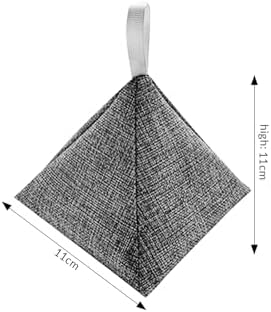 2 Bags Natural Air Purifying Bag | Bamboo Charcoal Odor Absorber for Home & Car | Closet Odor Eliminator, Small Room Deodorizer & Car Air Freshener | Charcoal Bags (200g, tower-shaped, Unscented)