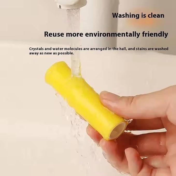 Professional Reusable Lint Roller for Clothes, Washable Sticky Pet Hair Remover for Dog & Cat Hair, Portable Fabric Cleaner for Lint, Dust, Fur, Sofa, Furniture, Car & Travel - White