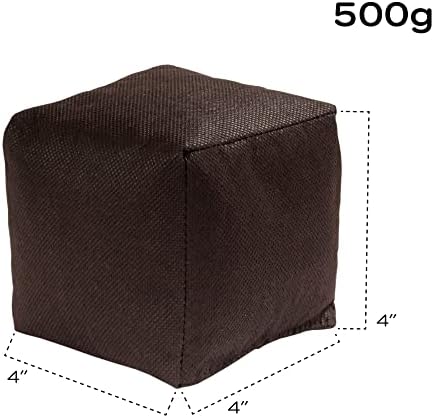 BambooMN Activated Bamboo Charcoal Air Purifier Cube - 500g Chocolate - 4 Units