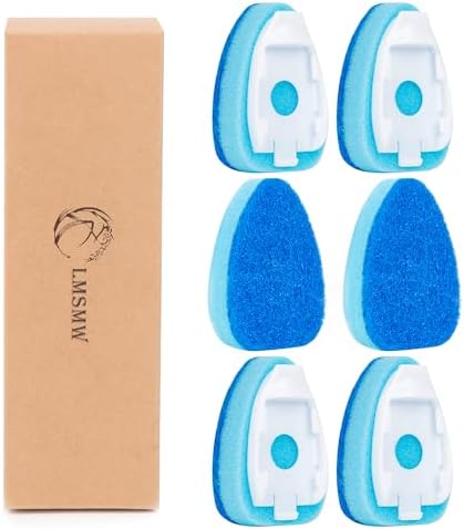 Non-Scratch DishWand Sponge Refills, Non Scratch Dish wand Replacement Heads, Scratch-Free Soap Dispensing Scrubber Pads, Zero-Scratch Scrub Sponge Refills, Safe for Nonstick Cookware Kitchen Surfaces