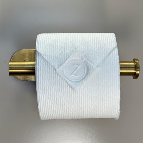 Toilet Paper Stamp Alphabet (Letter Z) - Add a Unique Personal Touch to Your Bathroom Decor! Enhance Home Decor. Ideal for Housekeeping, Hotels, Rentals, Home Staging Decor