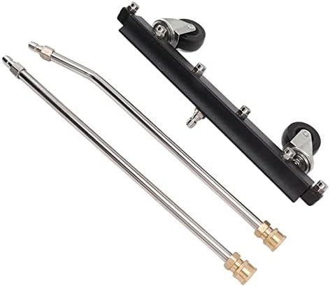 Pressure Washer Undercarriage Cleaner, Under Car Wash Water Broom, Chassis Cleaner with 13 Inch Extension Wand, Ideal for Patio, Yard Entrance & Swimming Pool, 13inch (Pavement Sprinkler)