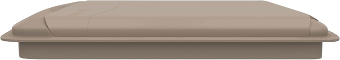 Rev-A-Shelf 50 Qt Under Sink Garbage Can Lid for Base Kitchen & Bathroom Cabinet, Replacement Plastic Trash Bin Lid Only, Champagne, RV-50-LID-12-1
