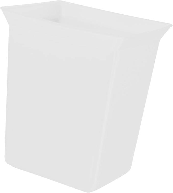 Plastic Cleaning Caddy Organizer Bin Stackable Portable Utility Basket for Bathroom Supplies Hotel Room Organization White Storage for Cleanliness and Style