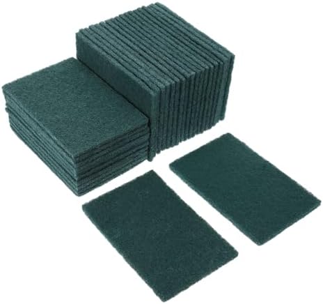 Alipis 30pcs Non-Scratch Scouring Pads Multipurpose Kitchen Dish Scrubber for Grease Cleaning Thick Material Gentle Cookware and Appliances for Household Use