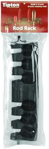 Tipton Cleaning Rod Rack with Durable Polymer Construction for Firearm Cleaning, Organization and Maintenance