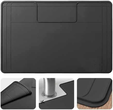 The Original Under Sink Mat - Adjustable Silicone mat, Waterproof Under The Sink Bathroom Vanity Mat - 28" x 19" or smaller
