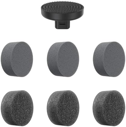 Fanttik 7 Pcs Replacement Pads for Fanttik G9 Handy Electric Spin Scrubber, Power Cleaning Cordless Brush, Suitable for G9 Handy Scrubber Only, Brush Accessories for Kitchen, Sink, Tile, Stove