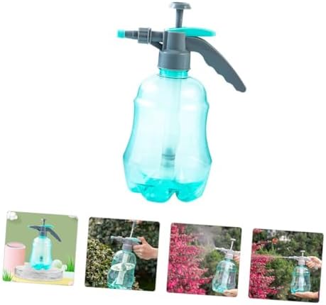 Pneumatic Water Spray Bottle with Ergonomic Grip Plastic Outdoor for Flower Watering and Plant Care Hand-pressurized for Continuous Use Random Color