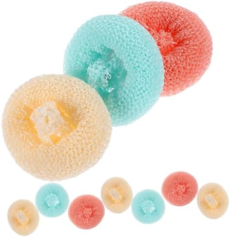BESTOYARD 10pcs Scrubbers for Dishes Scouring Pads for Kitchen Cleaning Non-Scratch Design for Efficient Utensil Care for Pots and Pans
