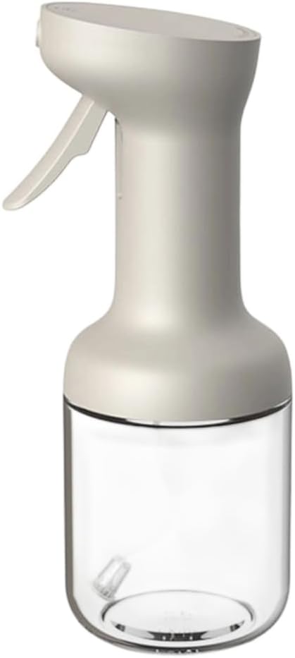 Multifunctional Glass Oil Sprayer Bottle With Pressurized Silicone Pump Nonslip Handle For Cooking Vinegar And Sauce Dispensing