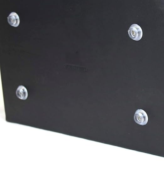 Dual Chamber Recycling & Trash Waste Bin 14.5" x 9" x 12" 22.5 Quarts (Black)