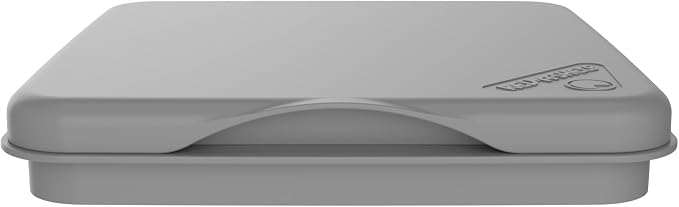 Rev-A-Shelf 27 Qt Under Sink Garbage Can Lid for Base Kitchen and Bathroom Cabinet, Replacement Plastic Trash Bin Lid Only, Grey, RV-1024-LID-14-1