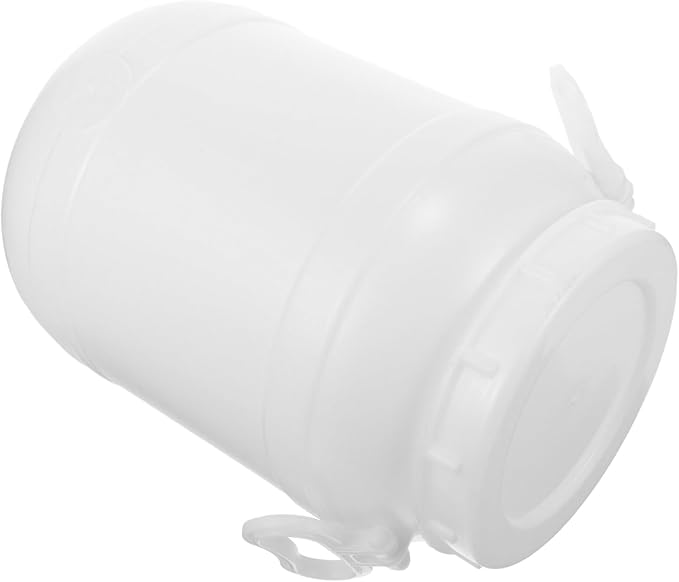 10l Thick Plastic Bin with Lid, Stackable Kitchen Food Waste Container, Sturdy in-Home Recycling Bucket for Organic Scraps and Trash